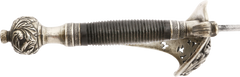 SPANISH 1860 PATTERN SILVER HILTED OFFICER’S SWORD - Fagan Arms