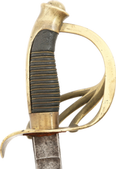 SPANISH M1840 LIGHT CAVALRY TROOPER’S SWORD - Fagan Arms