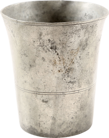 VICTORIAN PEWTER BEAKER FROM THE MOVIES!