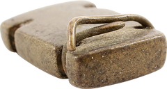 BRONZE ASHANTI GEOMETRIC GOLD WEIGHT, C.1890 - Fagan Arms
