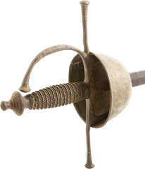 SPANISH CUP HILTED RAPIER - Fagan Arms