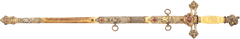 FINE KNIGHT’S TEMPLAR SWORD LAST QUARTER OF THE 19th CENTURY - Fagan Arms