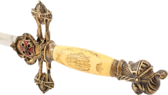 FINE KNIGHT’S TEMPLAR SWORD LAST QUARTER OF THE 19th CENTURY - Fagan Arms