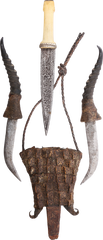 SUDANESE TRIPLE DAGGER SET-MAHDIST WAR, C.1885 - Fagan Arms