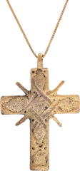 FINE LARGE EASTERN EUROPEAN CROSS, 17TH CENTURY - Fagan Arms