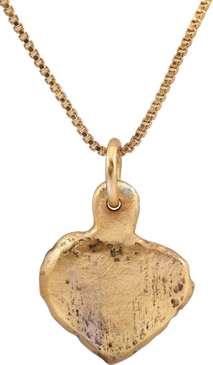 GOOD VIKING HEART PENDANT NECKLACE, 9th-10th CENTURY AD - Fagan Arms