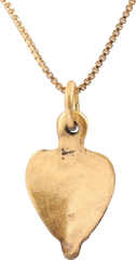 FINE VIKING HEART PENDANT NECKLACE, C.900-1050 AD - Fagan Arms