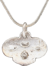 ANCIENT VIKING HEART PENDANT NECKLACE, C.850-1050 AD