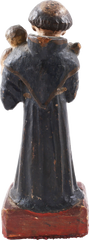 SPANISH COLONIAL FIGURE OF ST. FRANCIS - Fagan Arms