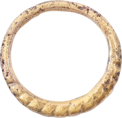 VIKING ROPED OR TWIST WEDDING RING, C.866-1067 AD, SZ 7 ¾ - Fagan Arms