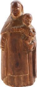 SPANISH COLONIAL FIGURE, 18TH/19TH CENTURY