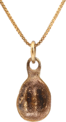 ANCIENT ROMAN “SHELL” PENDANT NECKLACE, C.100-350 AD - Fagan Arms