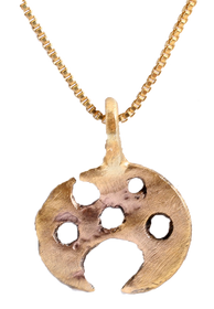 VIKING LUNAR PENDANT NECKLACE, 11TH CENTURY AD
