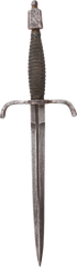GERMAN LEFT HAND DAGGER, STYLE OF 1580-1600 - Fagan Arms