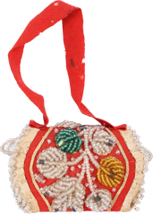IROQUOIS INDIAN BEADED CLUTCH OR NEEDLE CASE, C.1900-10 - Fagan Arms