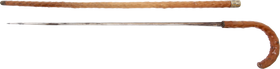 EUROPEAN SWORD CANE