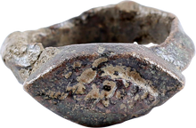 ROMAN MAN’S RING, UNFINISHED, 2ND-3RD CENTURY AD