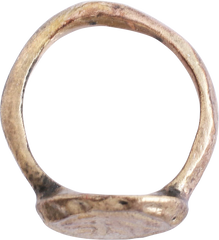 ROMAN/BYZANTINE CHRISTENING OR BAPTISM RING, C. 2ND-6TH CENTURY AD - Fagan Arms
