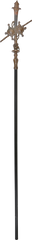 ELEGANT CHINESE CEREMONIAL POLEARM - Fagan Arms