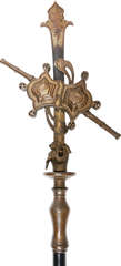 ELEGANT CHINESE CEREMONIAL POLEARM - Fagan Arms
