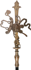 ELEGANT CHINESE CEREMONIAL POLEARM - Fagan Arms
