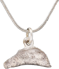 GREEK/UKRAINE BRONZE DOLPHIN PENDANT NECKLACE, 5TH-4TH CENTURY BC - Fagan Arms