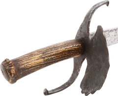 RARE 17TH CENTURY CARIBBEAN CUTLASS - Fagan Arms