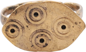 MEDIEVAL ANGLO-SAXON (ENGLISH) RING, SIZE 5