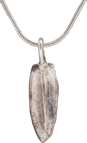 CELTIC SILVER PROSPERITY AMULET, C.450-100 BC