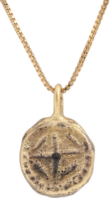 MEDIEVAL CHRISTIAN AMULET NECKLACE