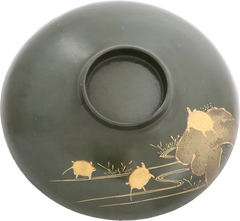 JAPANESE LACQUER BOWL AND COVER. - Fagan Arms