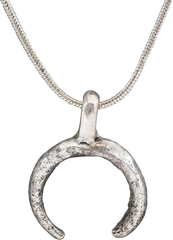 VIKING LUNAR PENDANT NECKLACE, 10TH-11TH CENTURY - Fagan Arms