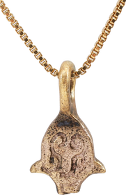 GOTHIC EUROPEAN PENDANT, 10TH-13TH CENTURY AD