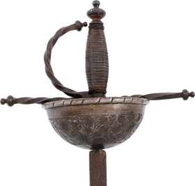 SPANISH CUP HILTED RAPIER