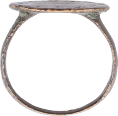 MEDIEVAL MAN’S RING, 7TH-10TH CENTURY AD, SIZE 8 ½ - Fagan Arms