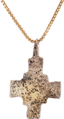 MEDIEVAL EUROPEAN PILGRIM’S CROSS NECKLACE, 7th-10th CENTURY - Fagan Arms