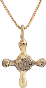 EUROPEAN CONVERT'S CROSS NECKLACE 9th-10th CENTURY