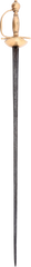 EUROPEAN SMALLSWORD (RAPIER) C.1730-40 - Fagan Arms