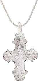MEDIEVAL PILGRIM’S CROSS NECKLACE, 7TH-10TH CENTURY AD