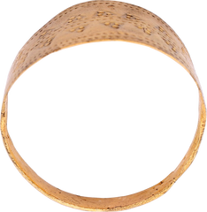 VIKING WARRIOR’S SHIELD RING, 10TH-11TH CENTURY, SIZE 10 3/4 - Fagan Arms