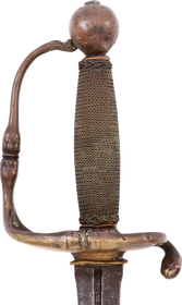 EUROPEAN INFANTRY BROADSWORD C.1680-1700