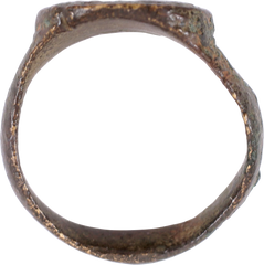 MEDIEVAL CHRISTIAN RING C. 5TH-9TH CENTURY AD, SIZE 9 - Fagan Arms