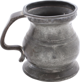 VICTORIAN PEWTER PUB MEASURE FROM THE MOVIES!