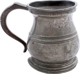 CHARMING VICTORIAN PEWTER PUB MUG, FROM THE MOVIES!