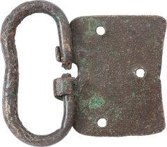 RARE ROMAN BELT BUCKLE FROM A LEGIONARIE’S PLATE ARMOR, LORICA SEGMENTATA - Fagan Arms