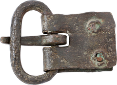 RARE ROMAN BELT BUCKLE FROM A LEGIONARIE’S PLATE ARMOR, LORICA SEGMENTATA - Fagan Arms