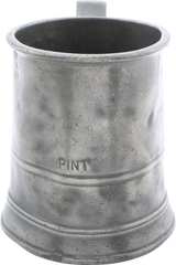 VICTORIAN PEWTER PUB MUG. - Fagan Arms