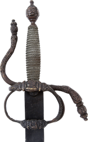 VICTORIAN COPY OF A SWEPTHILTED RAPIER OF 1600