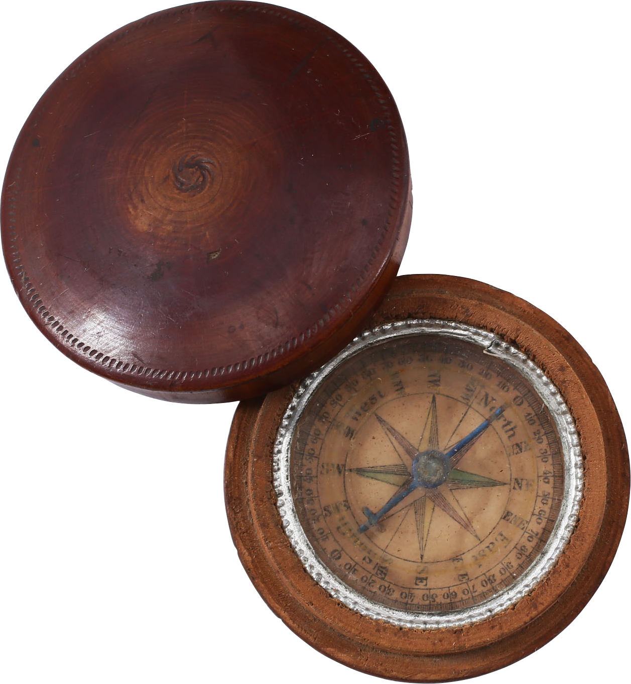 George Washington Compass COLONIAL AMERICAN POCKET COMPASS, REVOLUTIONARY WAR PERIOD – Fagan Arms