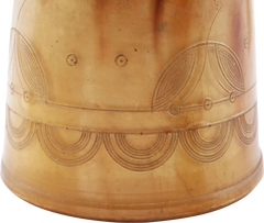 FINE PENNSYLVANIA HORN CUP, 18TH-EARLY 19TH CENTURY - Fagan Arms